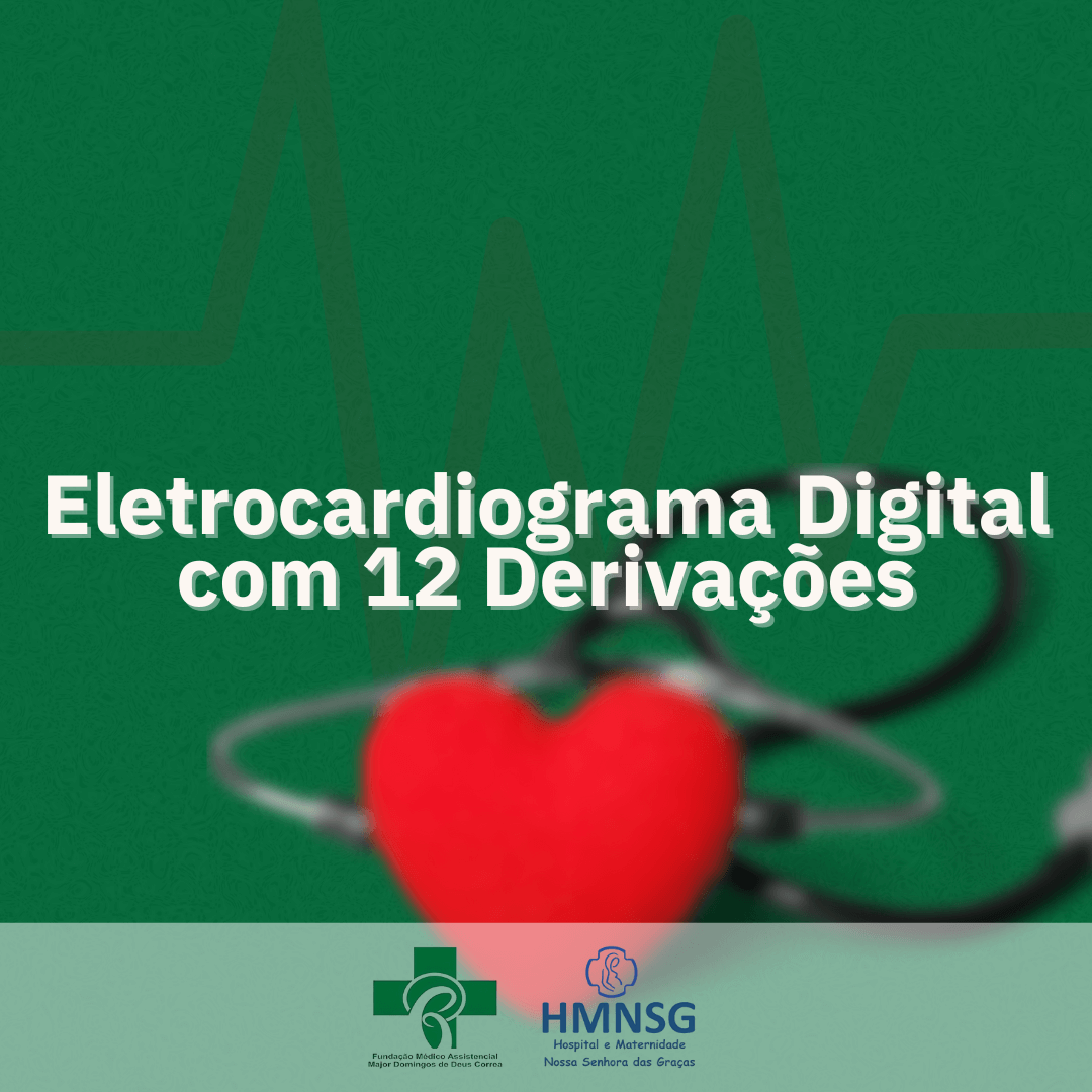 Eletrocardiograma Digital com 12 Derivações